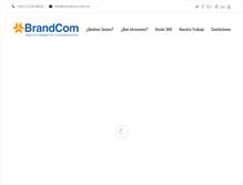 Tablet Screenshot of brandcom.com.ve
