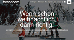 Desktop Screenshot of brandcom.de